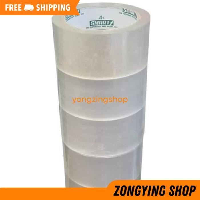 

SINTE (1 KOLI) LAKBAN BENING MURAH 48MM 100Y SOLASI TAPE KARDUS BESAR ZONGYING SHOP KUALITAS PRODUK TERBAIK