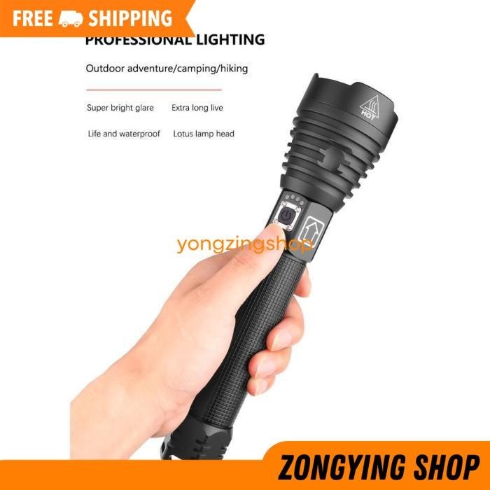 SINTE SENTER LED XHP90 QUEEN SANCA 50000LM BIG SIZE SUPER TERANG 18650 ZONGYING SHOP PRODUK TERBAIK