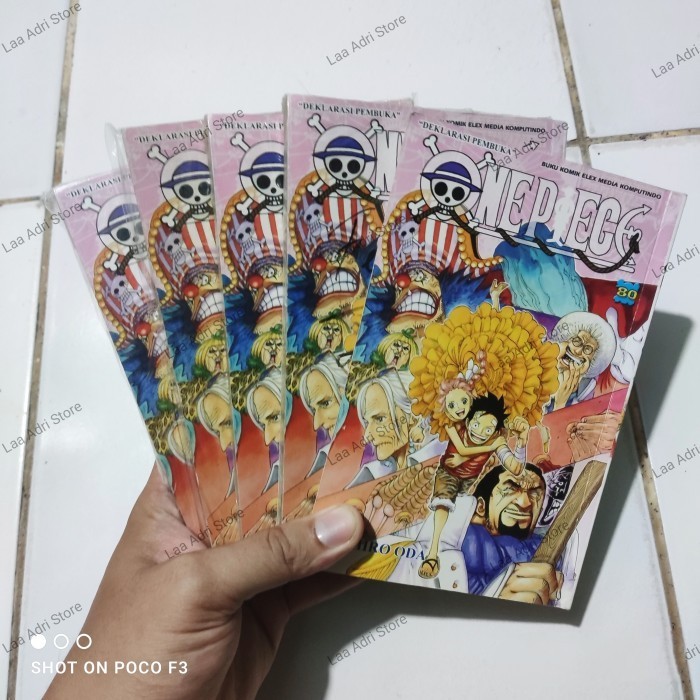 One Piece 80 One Piece Volume 80 Kok One Piece 80 (Segel/Baru)