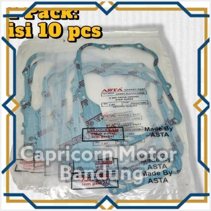 [NIE] PAKING GASKET BAK BLOK KOPLING GRAND SUPRA X FIT PRIMA LEGENDA ASTA ISI 10 PACKING KANAN