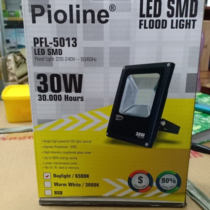 Sukaca - Lampu Sorot Led Smd Pioline 30W Flood Light 30 Watt Tembak Outdoor
