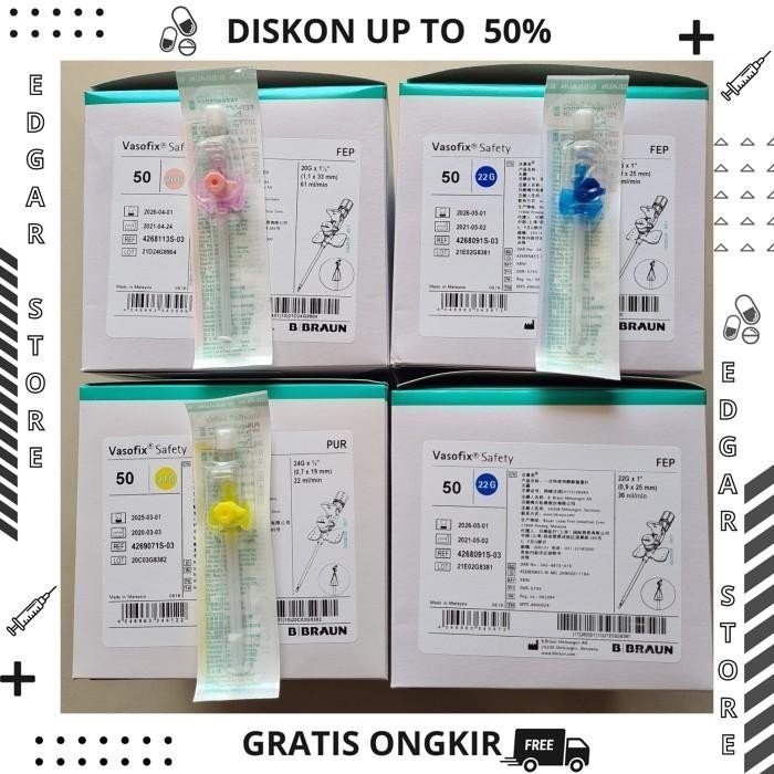 VASOFIX SAFETY G18, G20, G22, G24 / VASOFIX / BBRAUN BEST PRODUK BY EDGAR STORE 