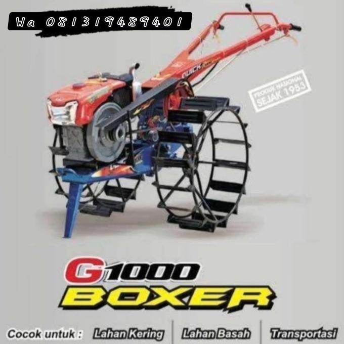 Terlaris Traktor Quick G1000 Lengkap Rd85 /Rd85 Traktor Sawah Ready Stok