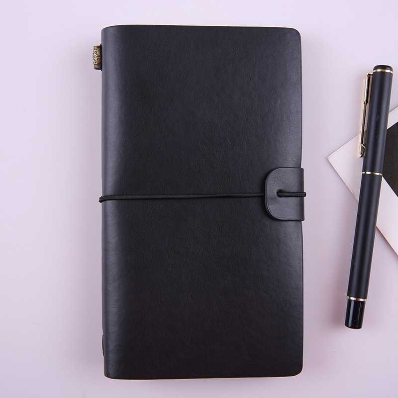 

COD _ Buku Catatan Notebook Diary Cover Kulit Vintage A6 - WTN101-L