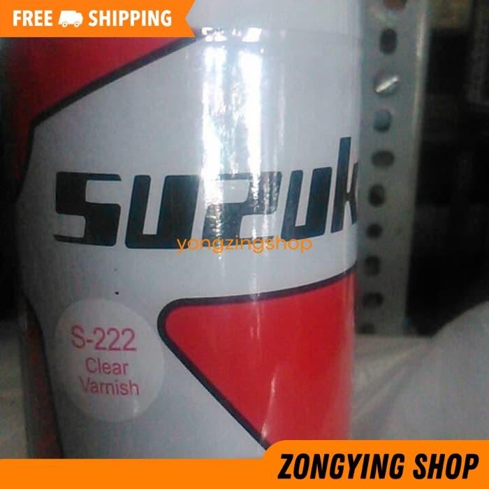 

CAT SPRAY SUZUKA CLEAR VARNISH S-222 SEMPROT BESI BENING S222 NO PYLOX ZONGYING SHOP PRODUK PILIHAN
