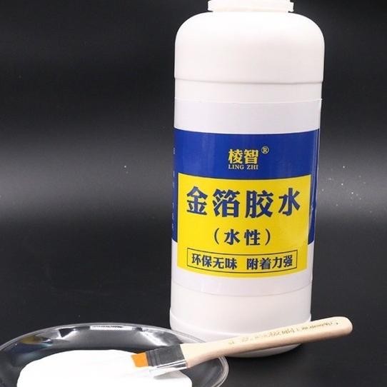 

1000Ml Lem Gold Foil Leaf Adhesive Lem Kertas Lem Gilding Sheet