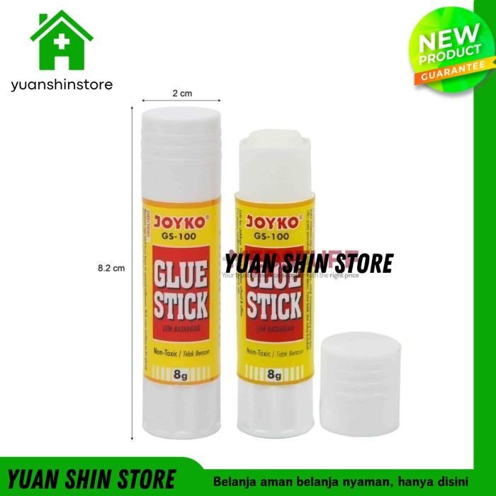 

GLUE STICK LEM BATANG JOYKO GS 100 8GR BY YUAN SHIN STORE !!!!
