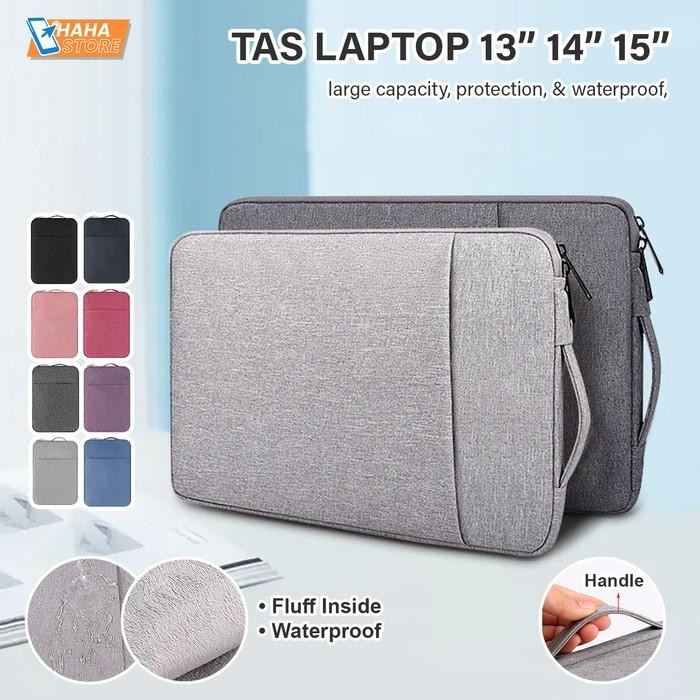 ASUS VIVOBOOK 13 14 15 TAS LAPTOP KERJA SLEEVE HANDBAG SOFT CASE BAG