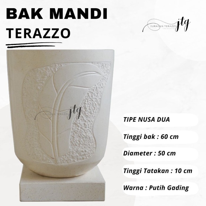 Bak Mandi Keramik Terrazzo Tipe JURAGAN TERAZZO GROUP