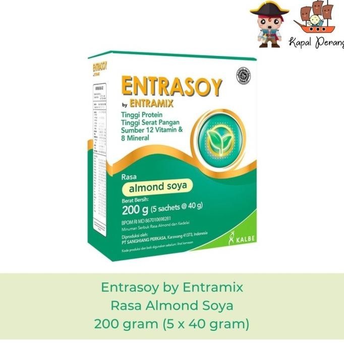 

Entrasoy Almond Soya 200 gram