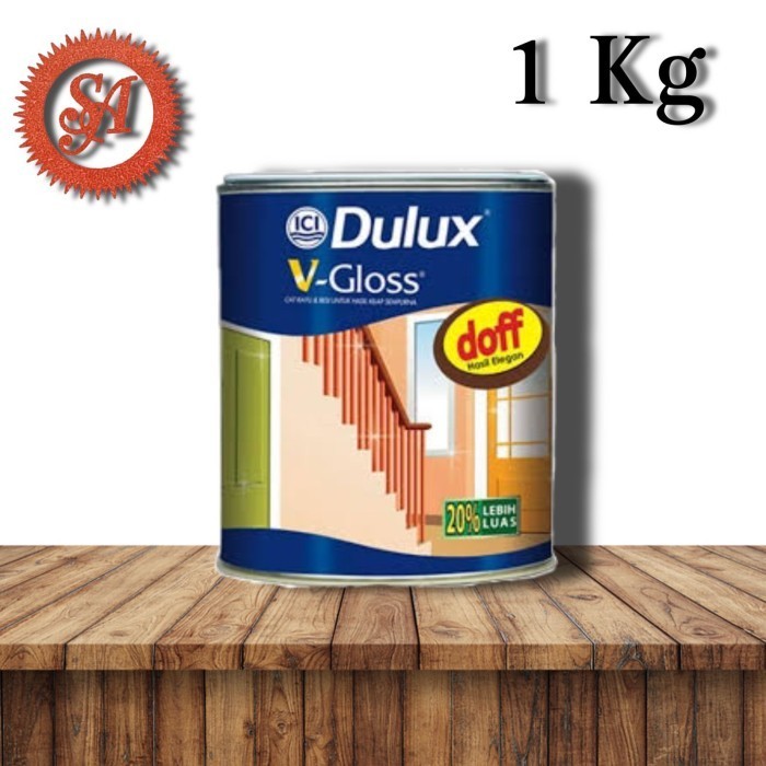 Produk DULUX V-GLOSS DOFF 1kg CAT KAYU & BESI