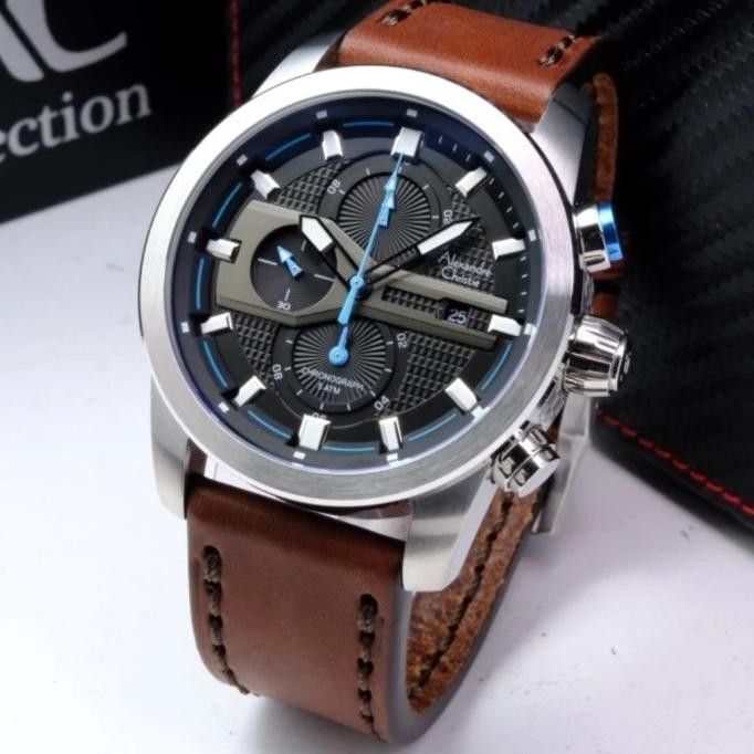 ALEXANDRE CHRISTIE AC6562 AC 6562 LEATHER ORI