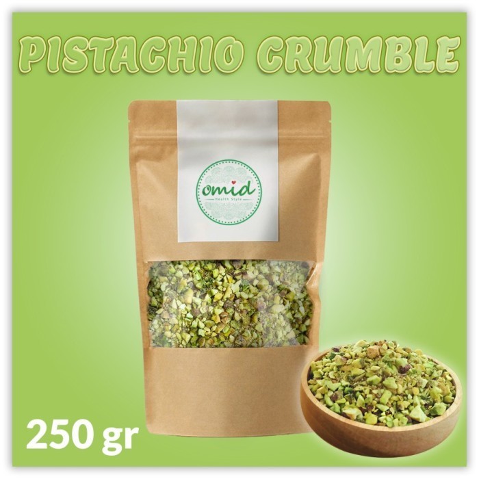 

TERJAMIN Pistachio Crumble Pecahan Pistachio Pistachio Halus - 250gr