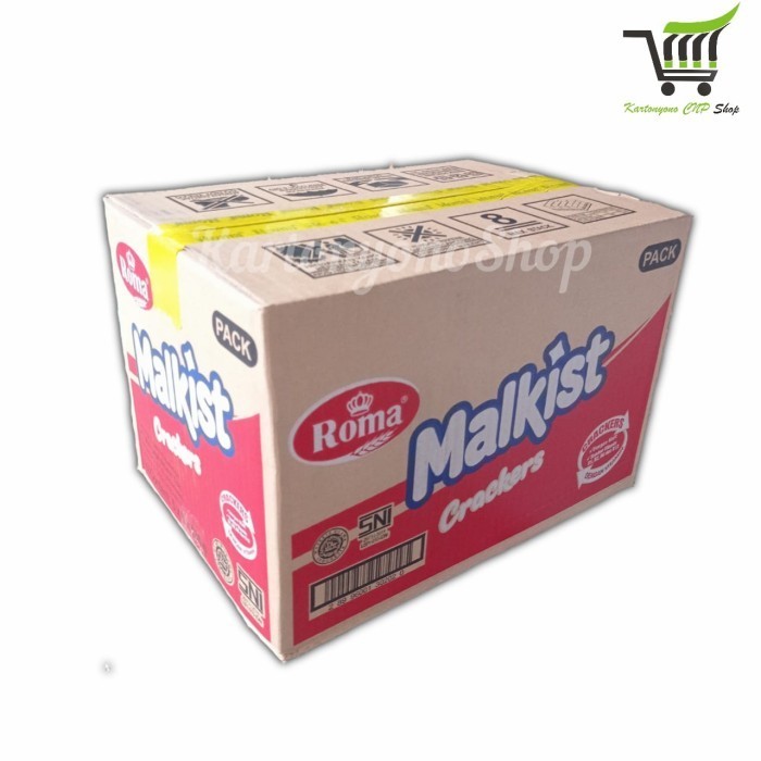 

TERPERCAYA Malkist Roma Malkist Crackers Merah Manis Kotak