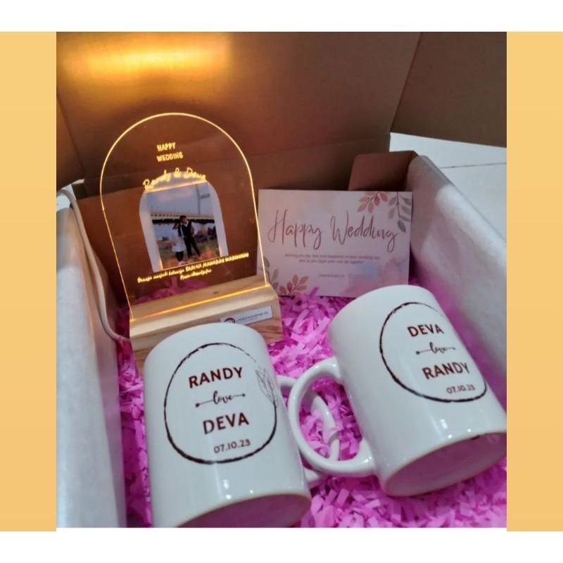 wedding gift / hampers wedding / gift box special / gift custom