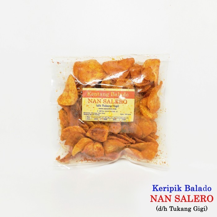 

HEMAT Keripik Kentang Balado Nan Salero