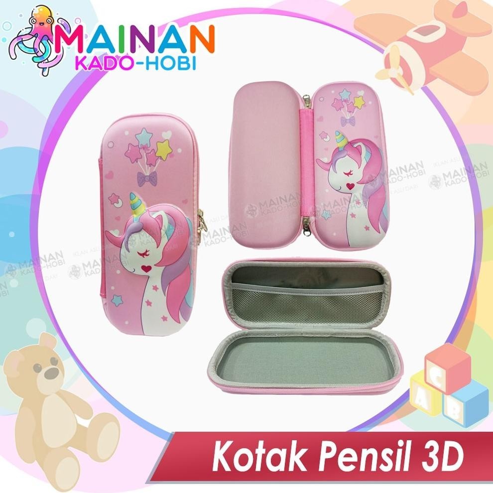 

Promo Stationery Pencil Case Kotak Pensil Karakter 3D Timbul Tiga Dimensi Dino Hello Kitty Kuromi Sanrio D-54