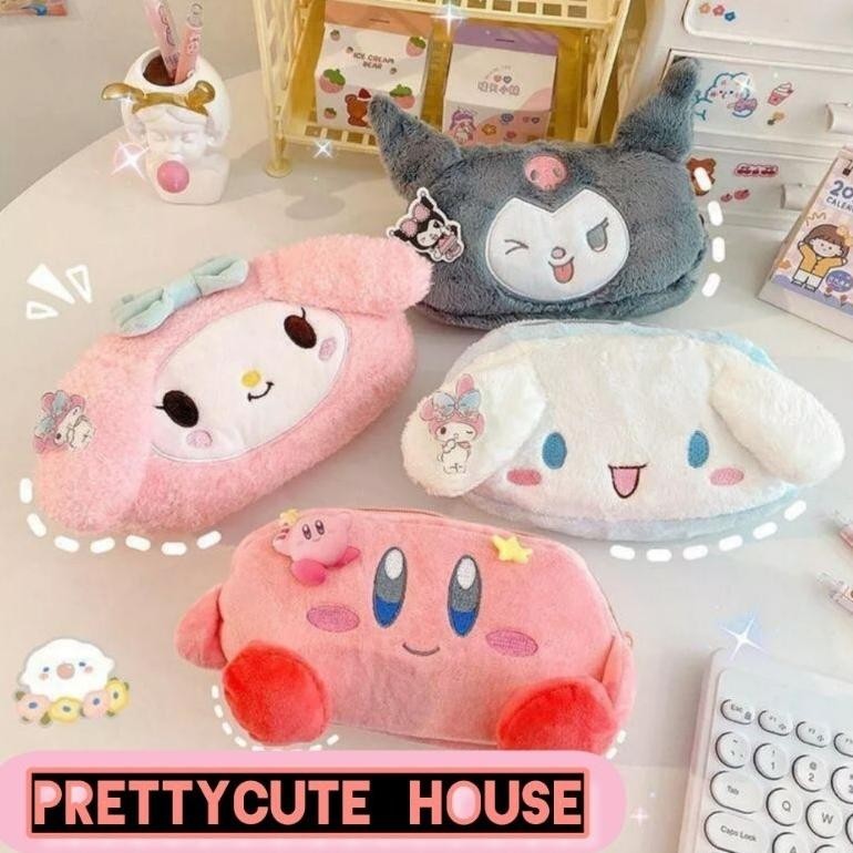 

Mega Sale Pouch / Tempat Pensil Sanrio / Pouch Kosmetik Mini Kuromi Cinnamoroll My Melody Wwr-76