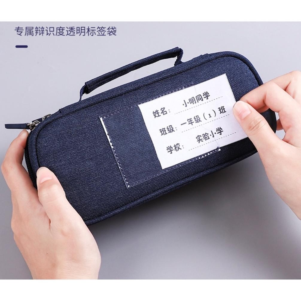 

Promo Spesial Txs14 Korean Pen Pencil Case Polos Ok Brand Jinjing Kotak Tempat Pensil Box Mkt Eqw-68