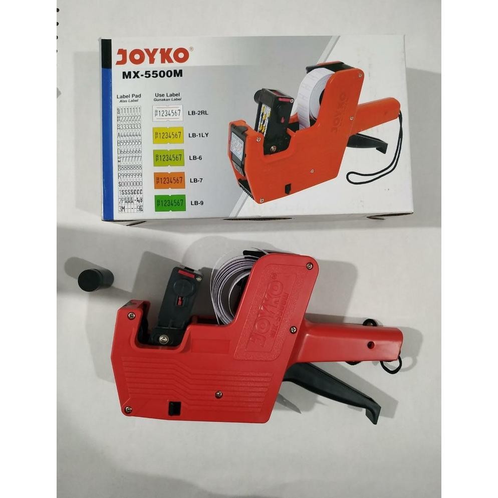 

Flase Sale Mesin Label Harga Joyko Mx-5500M 1 Baris / 8 Digit Dg-78