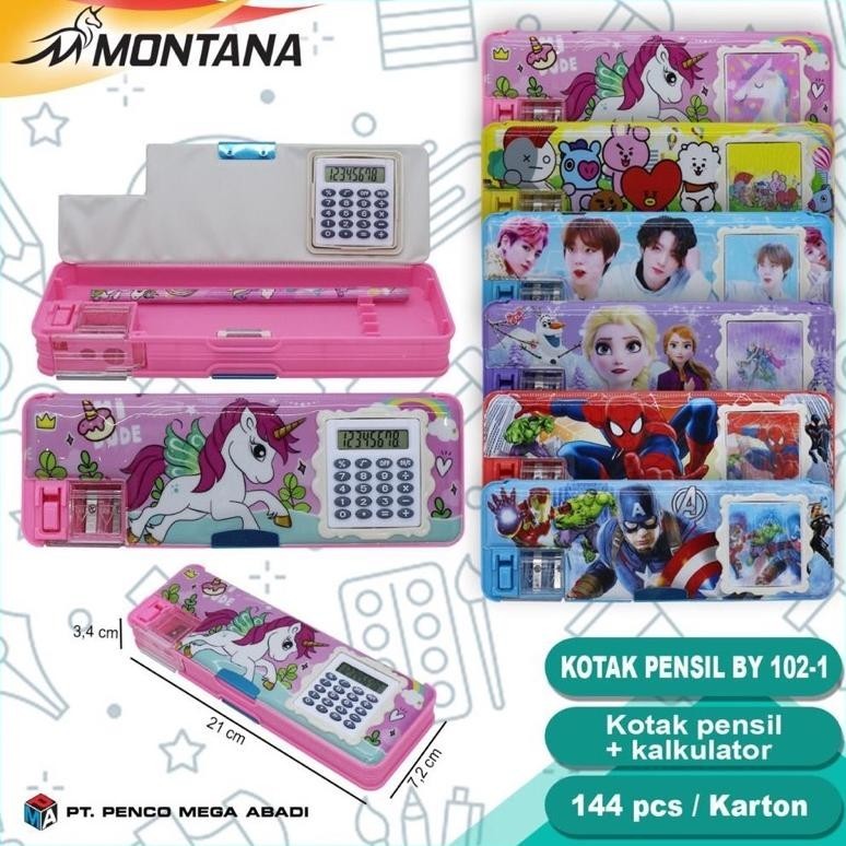 

8.8 Kotak Pensil Ada Kalkulator Makin Praktis Gratis Isi Pensil