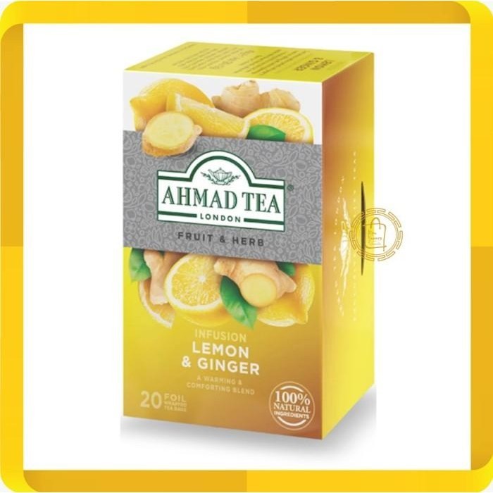 

AHMAD TEA LEMON GINGER INFUSION 40G TEH JAHE LEMON Kualitas Terbaik