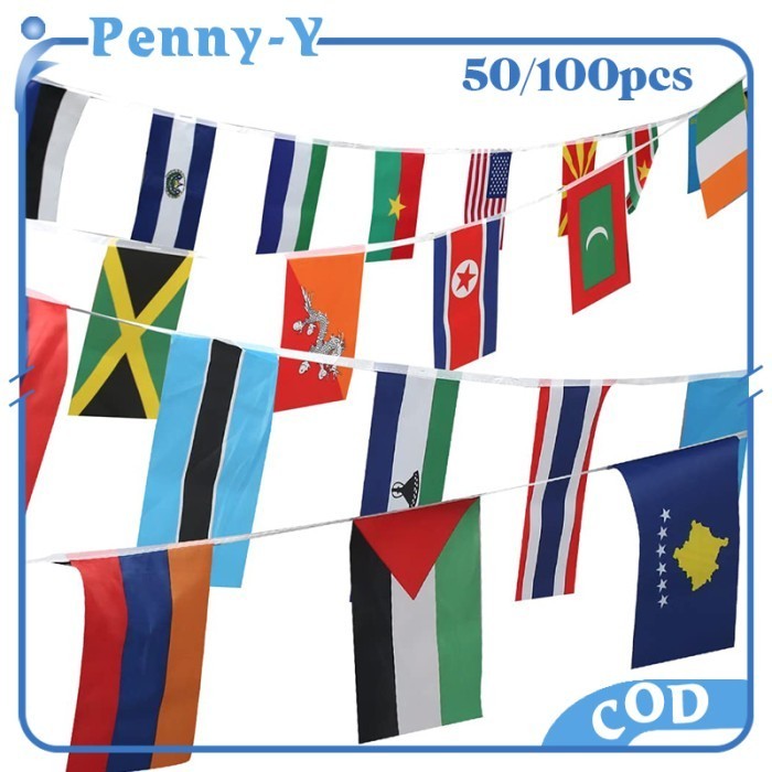 

Terlaris Bendera Renceng 100 Negara Dunia Bendera 100 Negara Untuk Dekorasi SALE