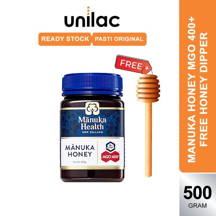 

Manuka Honey Health Madu Manuka Mgo 400+ 500Gr Bpom Madu Asli Murni