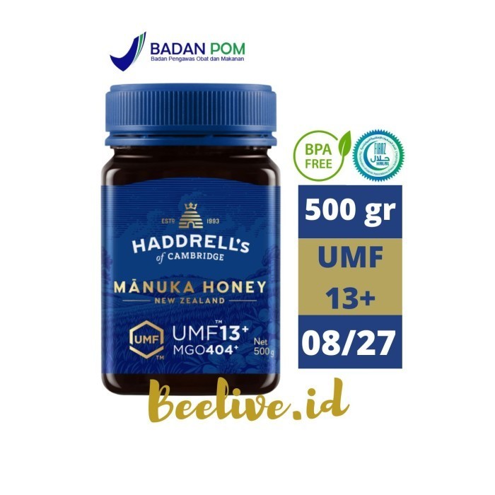 

Madu Haddrells Manuka Honey UMF 13+ MGO 400+ 500gr