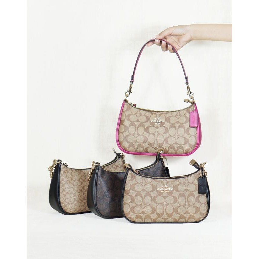 Tas coach original / coach teri shoulder bag chain MS54