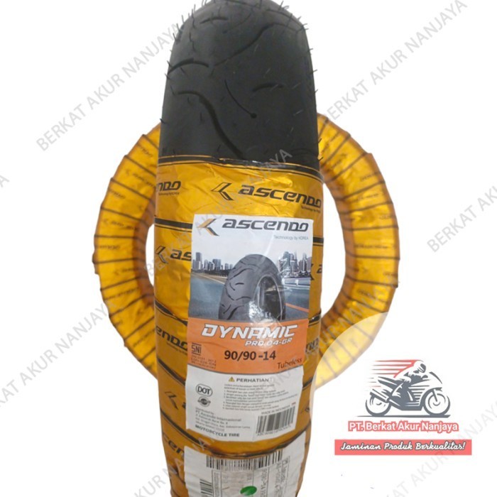 Ban Ascendo DynamicPro 90 90 14 Tubeless Bonus Pentil Ascendo Dinamic