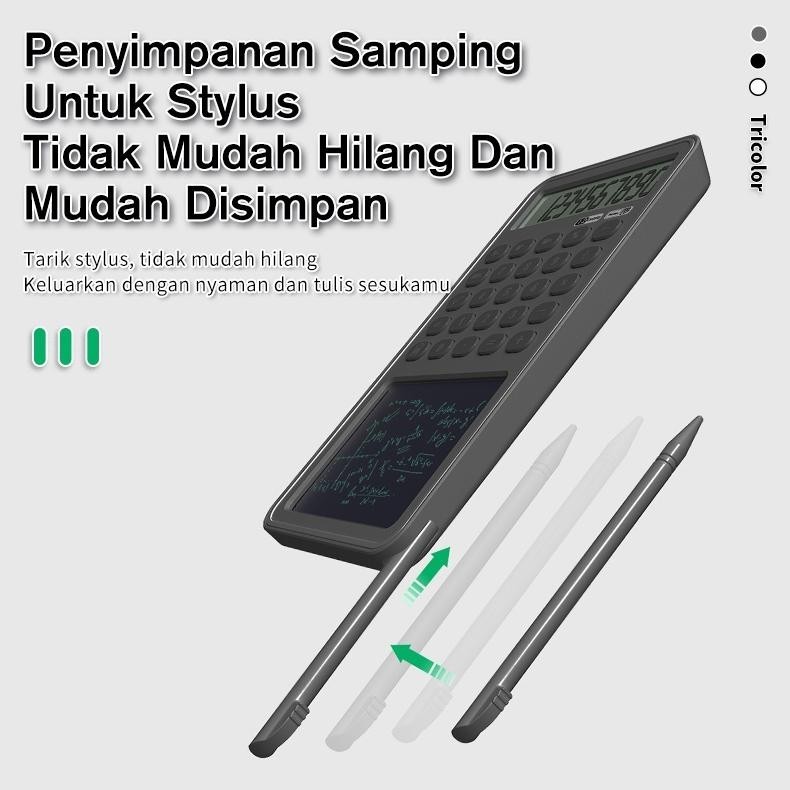 

Tu-67 Kivee Kalkulator Mini Ilmiah Portabel Dengan Papan Gambar Yang Dapat Dihapus With Stylu Original
