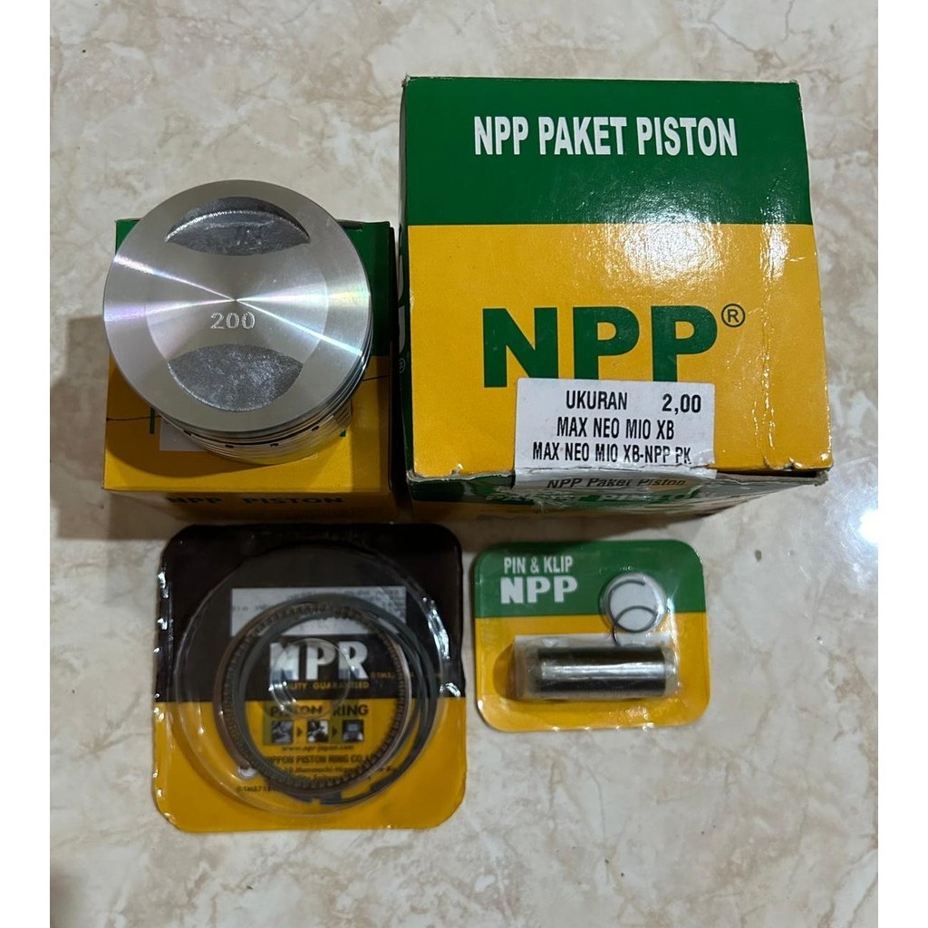 PISTON KIT SEHER KIT MAX NEO MIO XB PEN 15 DIAMETER 57, 57.5, 58, 58.5, 59 NPP 100% ORIGINAL