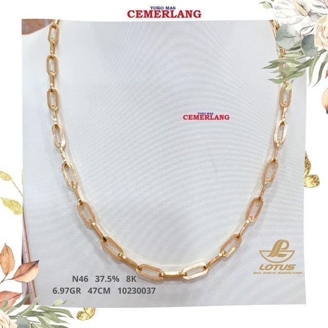 KALUNG LOTUS SYAHNAZ 375 8K 47CM 6.97 10230037