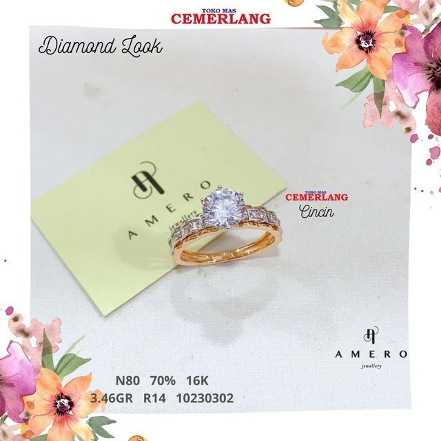 CINCIN AMERO SOLITAIRE ROXE 700 16K R14 3.37 10230302