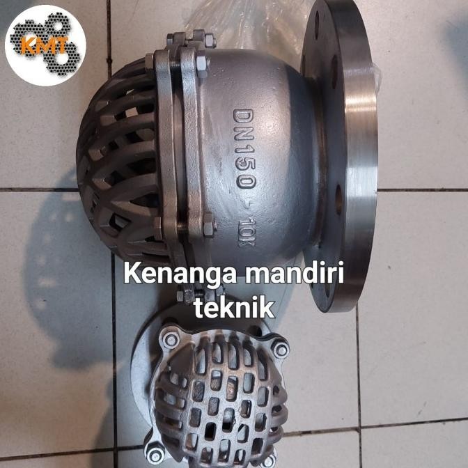 Foot Valve 8 Inch Stainless 304 //Foot Klep 8 Inch Flange Jis 10K