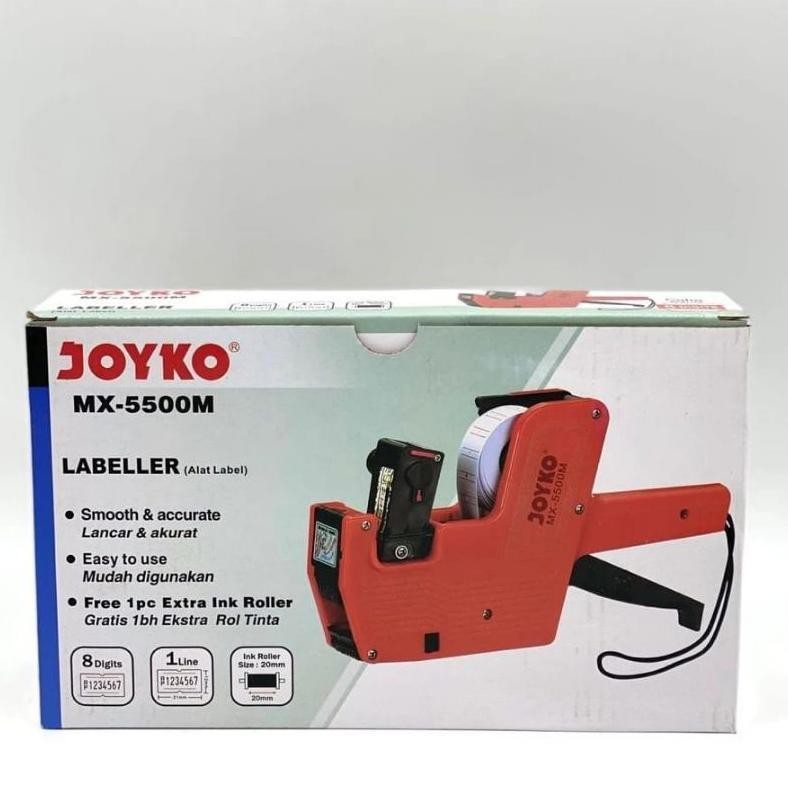 

Zx41 Alat Mesin Label Harga / Price Labeller Joyko 1 Baris 8 Digit Mx-5500M Kekinian