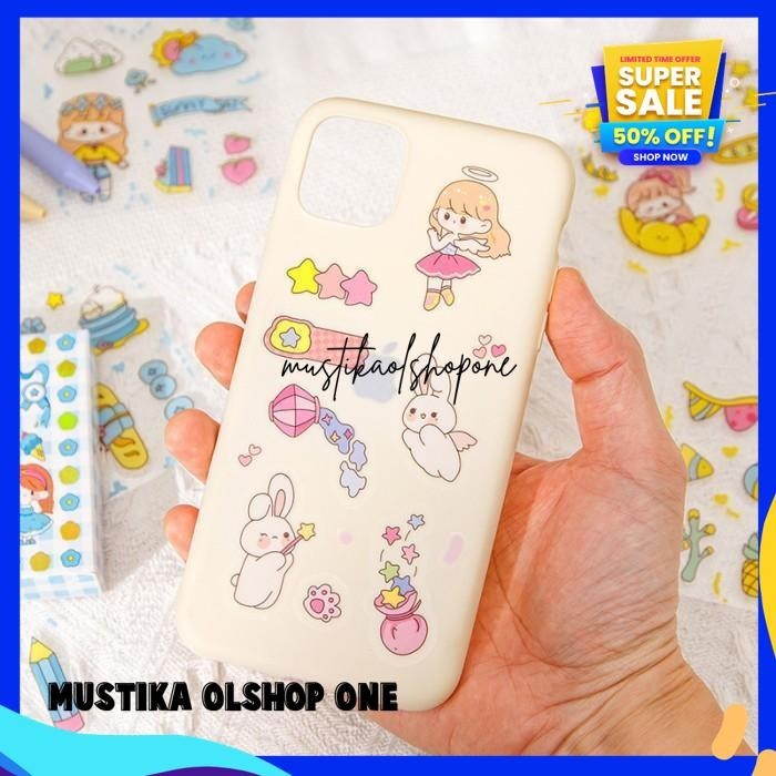 

STICKER AESTHETIC KARTUN LUCU 100 PCS WATERPROOF DIY DIARYBOOK MX-5012 PRAKTIS!!