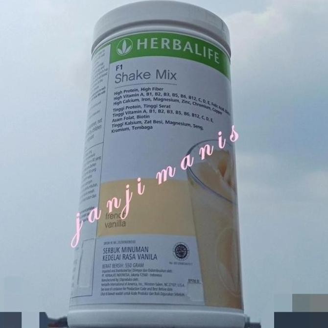 Herbalife- Vanilla#Herbal life shake vanilla. f1 nutritional shake