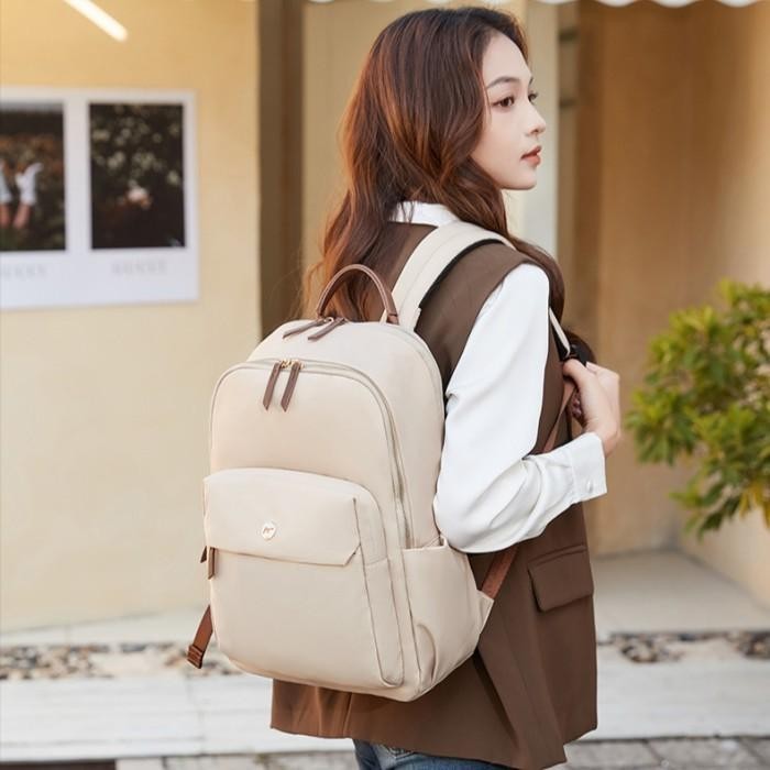 TAS RANSEL LAPTOP BACKPAK ASUS ZENBOOK FLIP 13 14 15 INCI PRIA WANITA