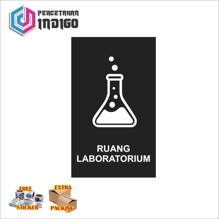 

Grosir sign papan akkrilik acrylic ruang laboratorium Elegan