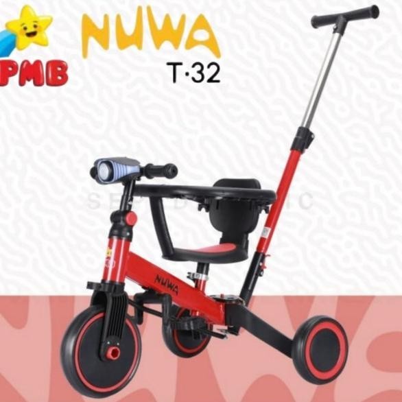 Balance Bike 3 In 1 Pmb Nuwa T32 T 32 Sepeda Keseimbangan Anak Dorong