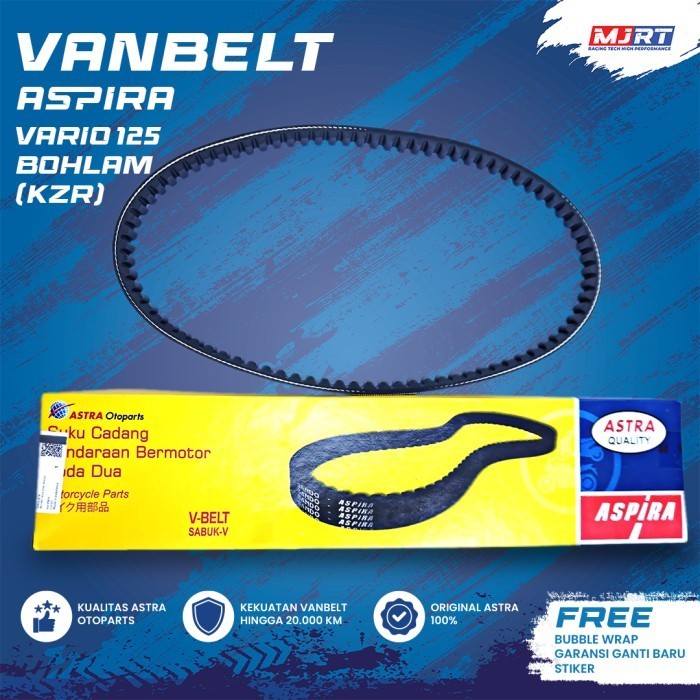 Vanbelt V-Belt Vario 125 Old Vario 125 Bohlam Aspira