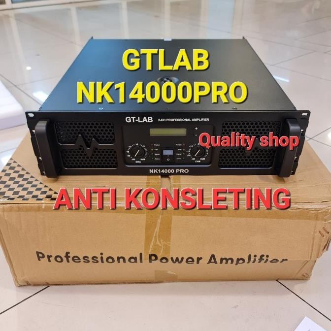 Power AmplifierRDW Nx 14000 Pro Power RDW GT lab nk 14000 Pro Class TD