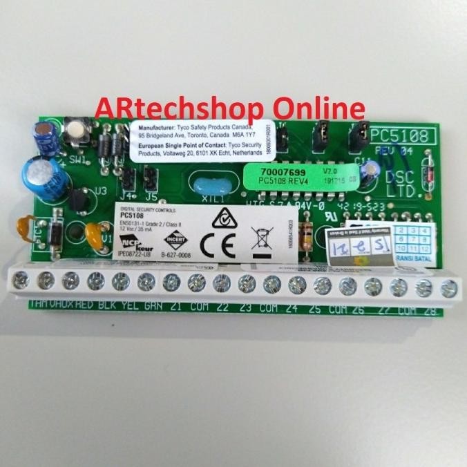 DSC alarm expander wire 8zone