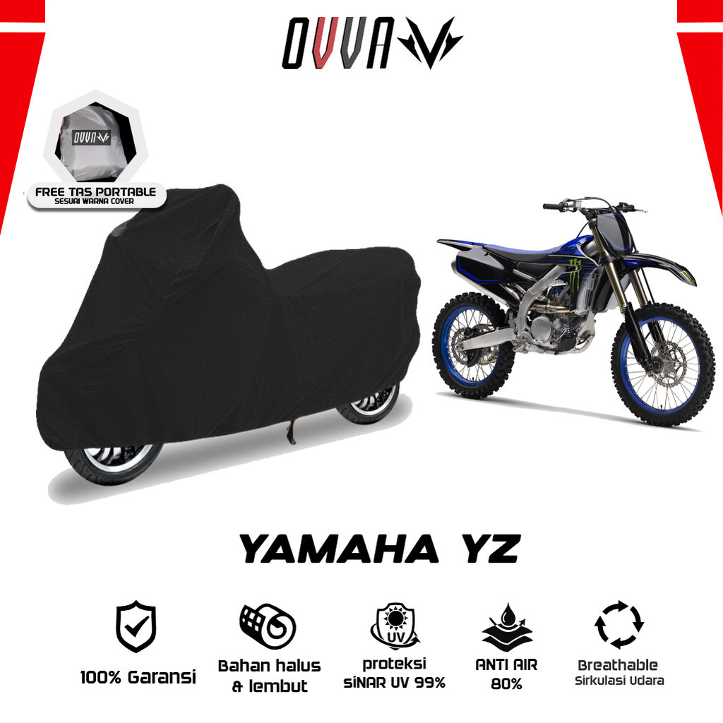 Cover Motor Yamaha YZ All Type / Sarung Motor Yamaha YZ 125 250 450 / Tutup YZ