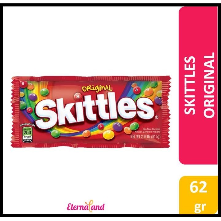 

Skittles Candies - Permen Aneka Rasa Impor Usa