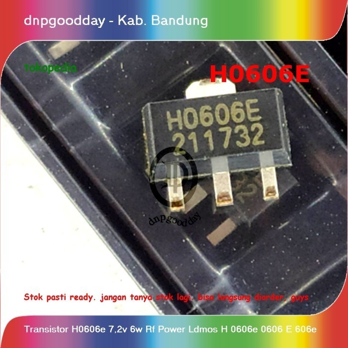 Transistor H0606E 7,2V 6W Rf Power Ldmos H 0606E 0606 E 606E