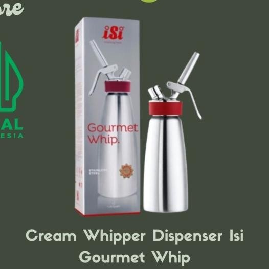 

Cream Whipper Disser / Isi Gourmet Whip 1 & 0,5 Liter