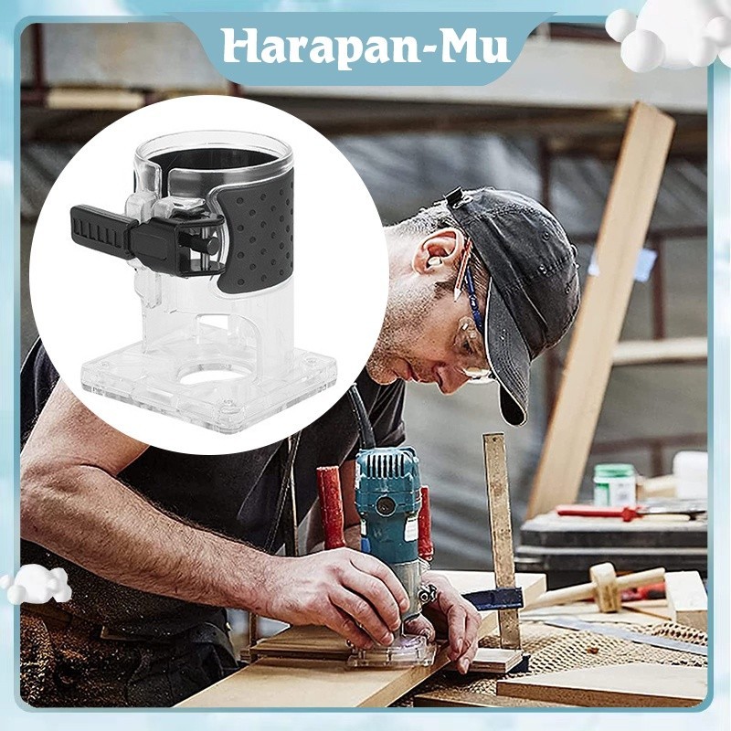 Original Maktec Modern Glass Trimmer Mika Mesin Profil Router Trimmer Machine Base Base Protector